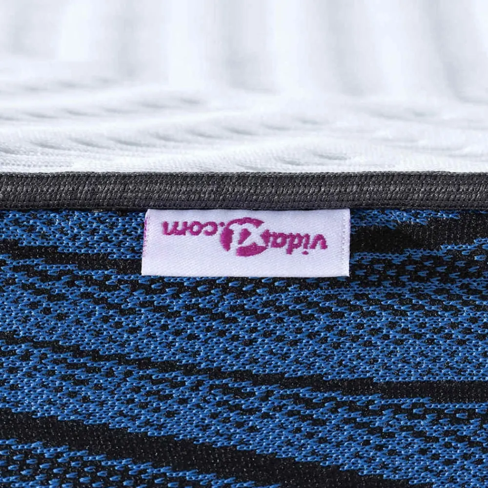 vidaXL Ropa De Casa-Sobrecolchón 70 x 200 cm Tela Jacquard