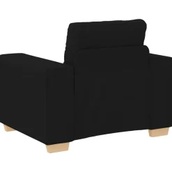 vidaXL Sofás-Sofá 3 pcs 221 x 80 x 80 cm Tejido mezcla de lino