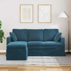 vidaXL Sofás-Sofá 198 x 134 x 80 cm Terciopelo