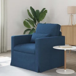 vidaXL Sofás-Sofá 78 x 78 x 80 cm tela
