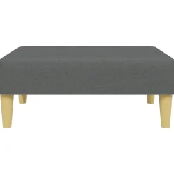 vidaXL Sofás-Sofá cama 2 plazas y almohadas taburete terciopelo