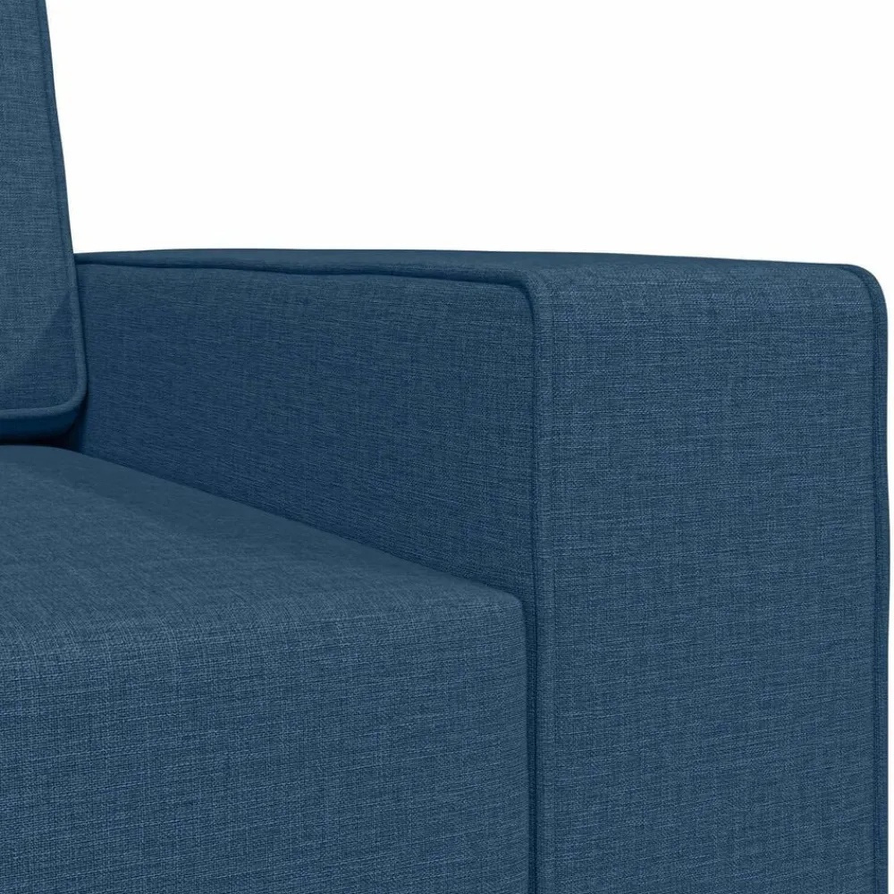 vidaXL Sofá cama marino 245 x 78 x 77 cm tela Azul