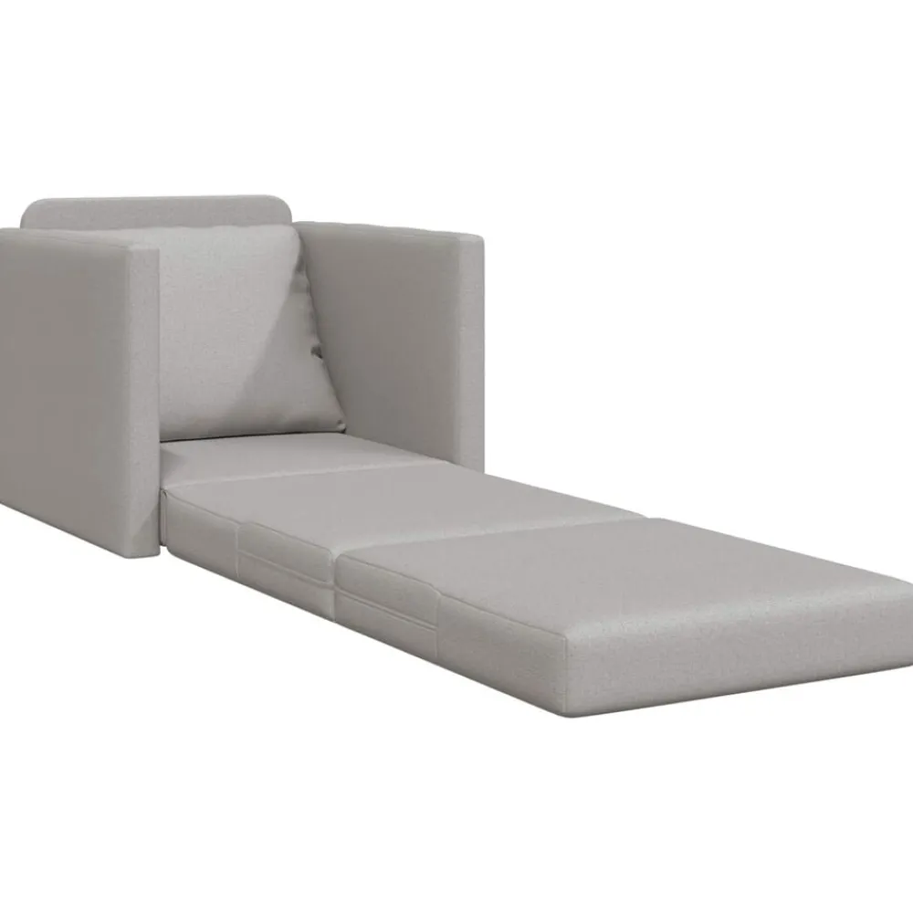 vidaXL Sofás-Sofá cama 60cm tela