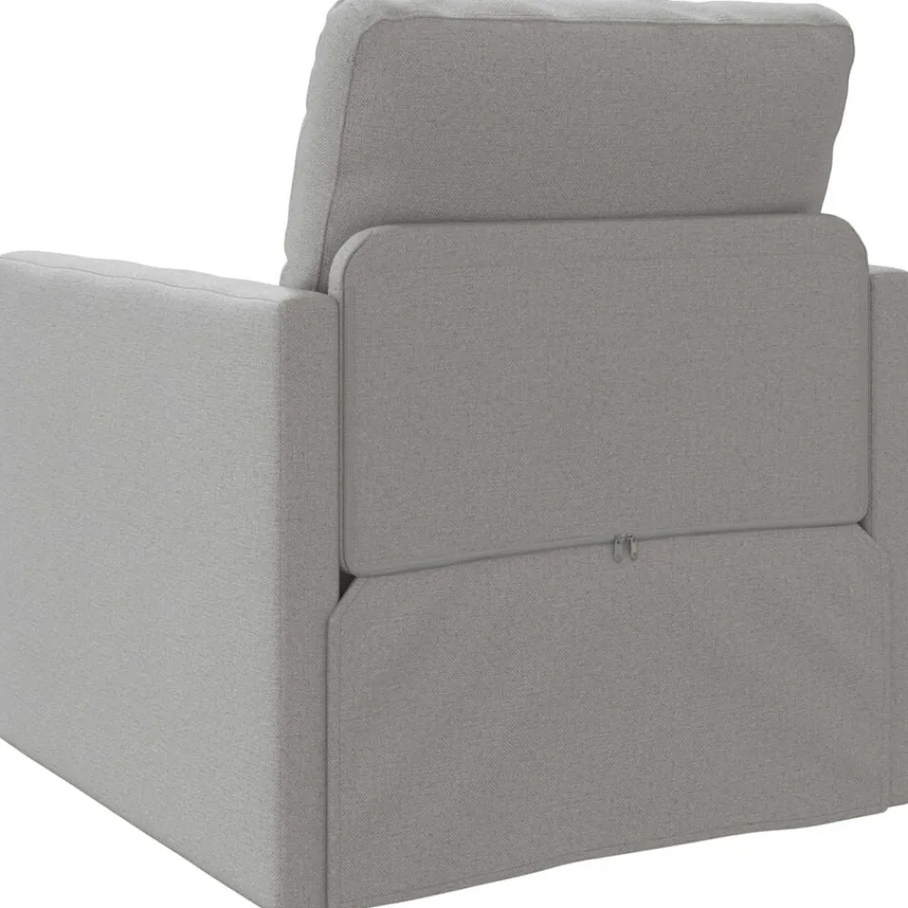 vidaXL Sofás-Sofá cama 60cm tela