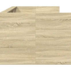 vidaXL Sofá cama con cajones sin colchón 100x200 cm Roble Sonoma Sale
