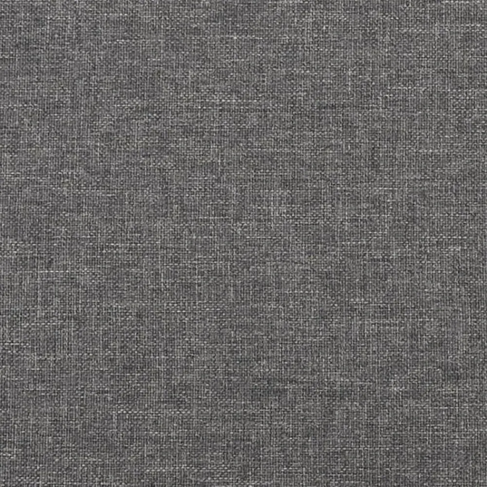vidaXL Sofá cama de 2 plazas con dos almohadas tela Gris claro