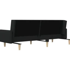 vidaXL Sofás-Sofá cama de 2 plazas tela