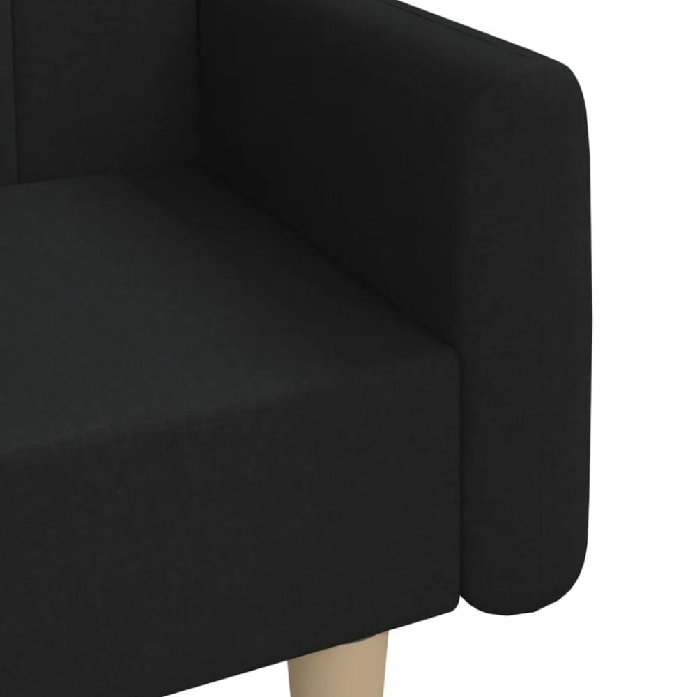 vidaXL Sofás-Sofá cama de 2 plazas tela