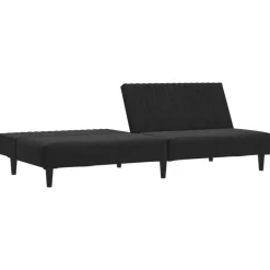 vidaXL Sofás-Sofá cama de 2 plazas terciopelo