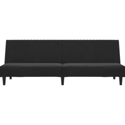 vidaXL Sofás-Sofá cama de 2 plazas terciopelo