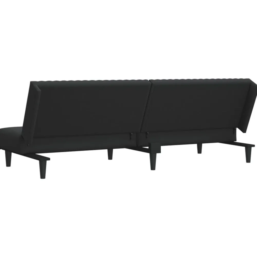 vidaXL Sofás-Sofá cama de 2 plazas terciopelo