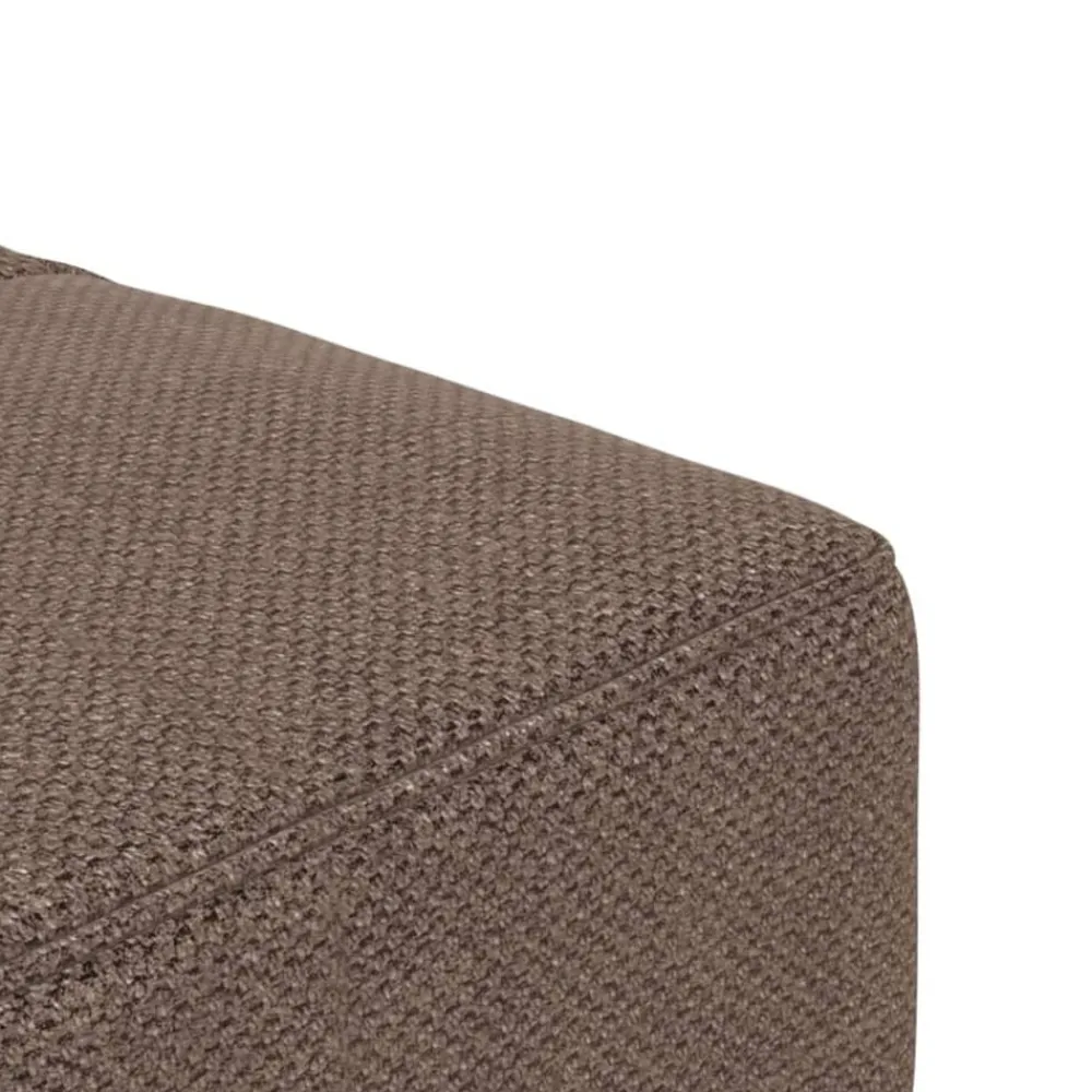 vidaXL Sofá cama de 2 plazas con dos almohadas tela gris taupe Taupé Hot