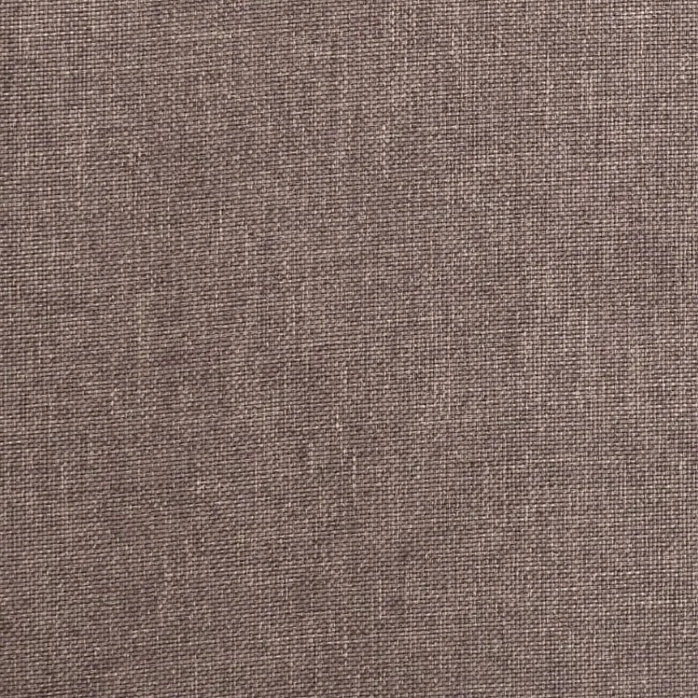 vidaXL Sofá cama de 2 plazas con dos almohadas tela gris taupe Taupé Hot