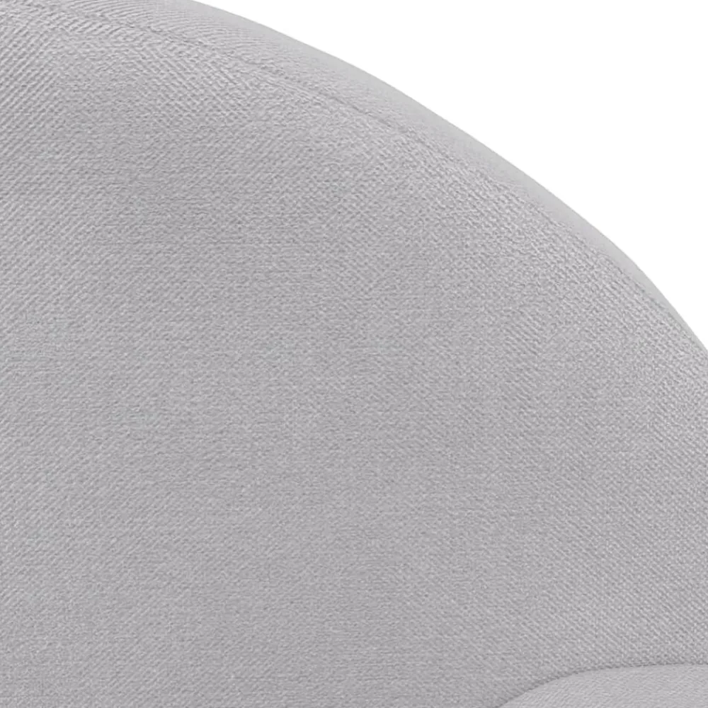 vidaXL Sofá cama de niños 2 plazas felpa suave Gris claro Best