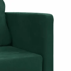 vidaXL Sofás-Sofá cama de suelo 2 en 1 terciopelo 122x204x55 cm