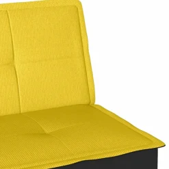 vidaXL Sofás-Sofá cama de tela claro
