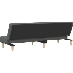 vidaXL Sofás-Sofá cama de tela