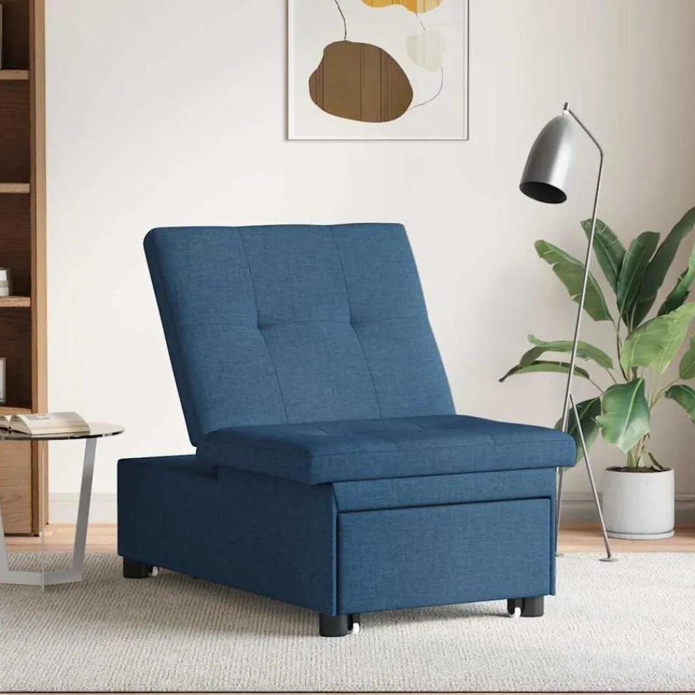 vidaXL Sofás-Sofá cama desplegable 194 x 50 x 82 cm tela