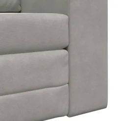 vidaXL Sofá cama 98 x 71 x 83 cm Terciopelo Gris claro Discount