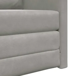 vidaXL Sofás-Sofá cama 74 x 77 x 81 cm Terciopelo