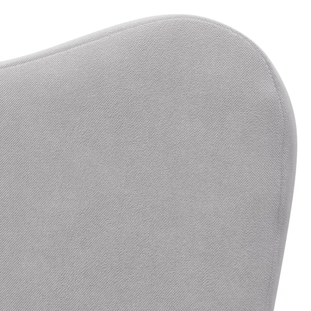 vidaXL Sofá cama infantil felpa suave Gris claro