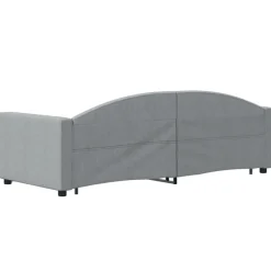 vidaXL Camas Y Accesorios-Sofá cama nido con cajones tela 80x200 cm