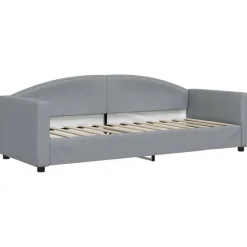 vidaXL Camas Y Accesorios-Sofá cama nido con cajones tela 80x200 cm