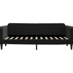 vidaXL Sofá cama nido con cajones terciopelo 80x200 cm Negro Best