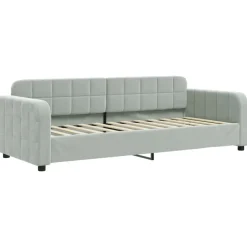 vidaXL Camas Y Accesorios-Sofá cama nido con cajones terciopelo 80x200 cm