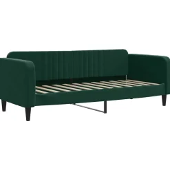 vidaXL Camas Y Accesorios-Sofá cama nido con cajones terciopelo 80x200 cm
