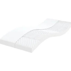 vidaXL Sofá cama nido con colchón tela 80x200 cm Crema