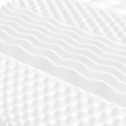 vidaXL Sofá cama nido con colchón tela 80x200 cm Crema