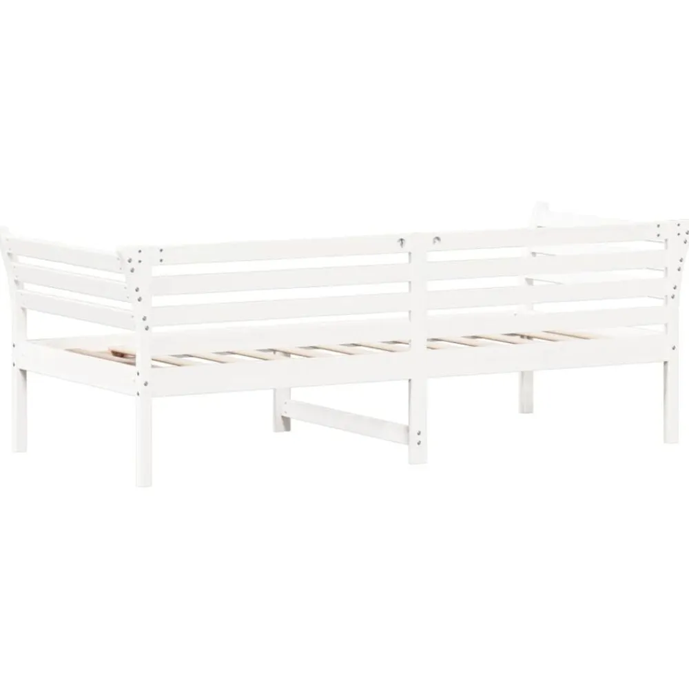 vidaXL Camas Y Accesorios-Sofá cama sin colchón madera maciza de pino 80x200 cm
