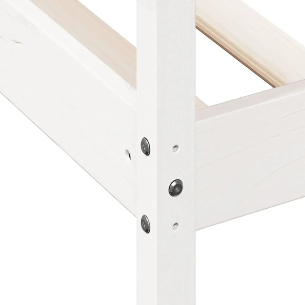 vidaXL Camas Y Accesorios-Sofá cama sin colchón madera maciza de pino 80x200 cm