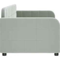 vidaXL Camas Y Accesorios-Sofá cama sin colchón terciopelo 80x200 cm