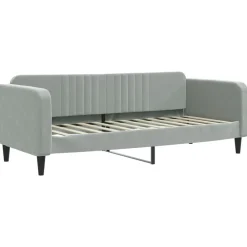 vidaXL Camas Y Accesorios-Sofá cama sin colchón terciopelo 80x200 cm