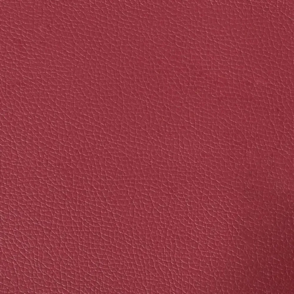 vidaXL Sofá cama suelo 2 en 1 cuero sintético rojo tinto 112x174x55 cm Rojo vino tinto Discount