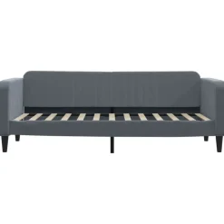 vidaXL Sofá cama terciopelo 80x200 cm Gris oscuro Hot