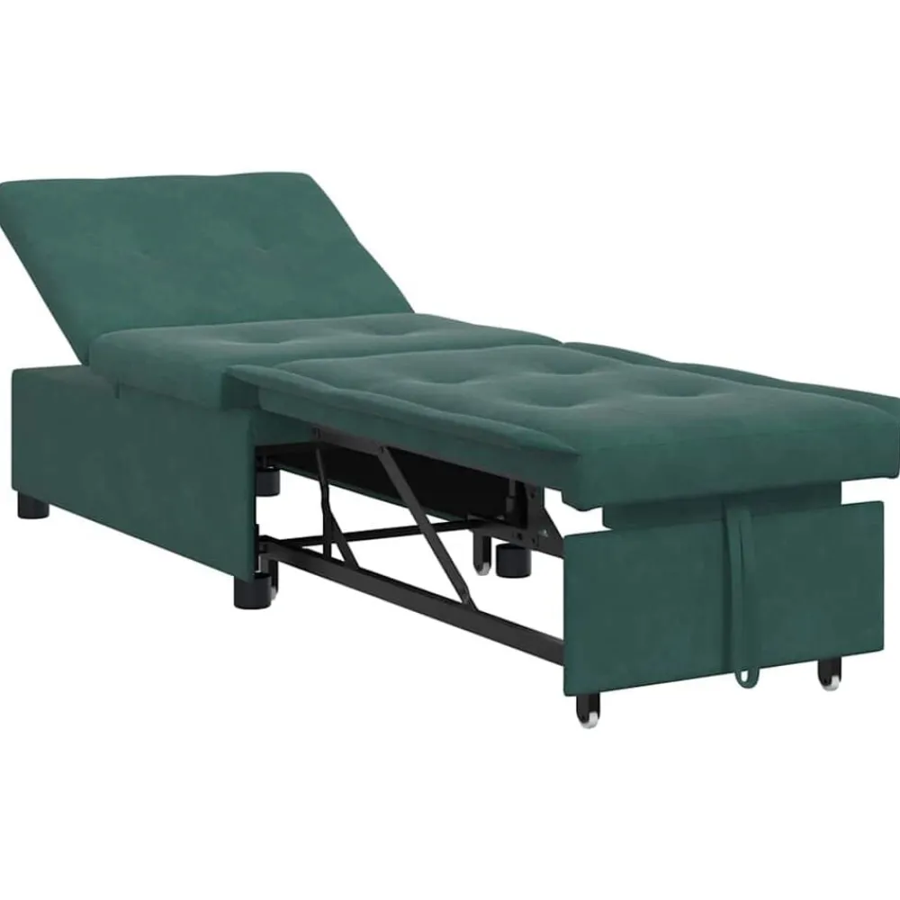 vidaXL Sofás-Sofá cama 194 x 67 x 82 cm Terciopelo