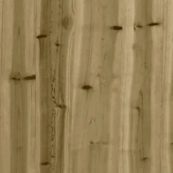 vidaXL Sofá central con cojines madera de pino impregnada pino impregnado Discount