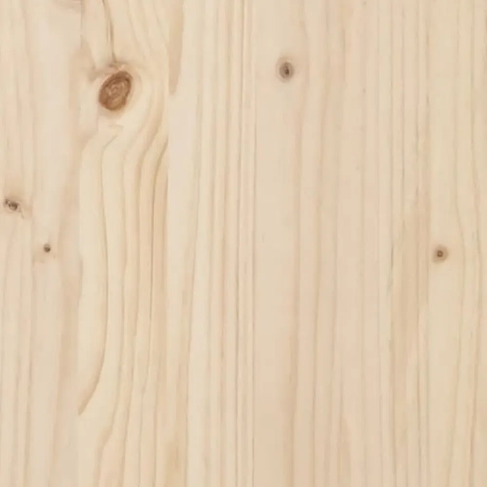 vidaXL Sofá central con cojines madera maciza de pino Pino natural Outlet