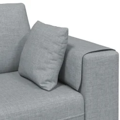 vidaXL Sofás-Sofá con cojín 3 pcs tela
