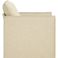 vidaXL Sofá 195 x 82 x 85 cm tela Crema New