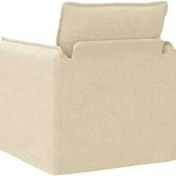 vidaXL Sofá 195 x 82 x 85 cm tela Crema New