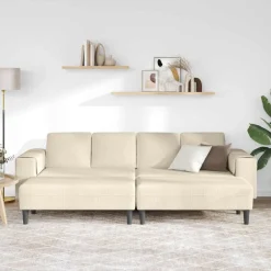 vidaXL Sofás-Sofá 250 x 188 x 76 cm Tela de Pana