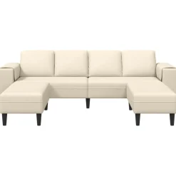 vidaXL Sofás-Sofá 250 x 188 x 76 cm Tela de Pana