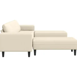 vidaXL Sofás-Sofá 250 x 188 x 76 cm Tela de Pana