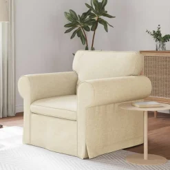 vidaXL Sofás-Sofá 95 x 82 x 80 cm tela