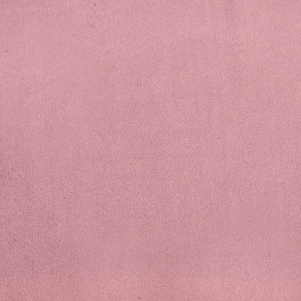 vidaXL Sofá de 3 plazas con taburete de terciopelo 180 cm Rosa Clearance