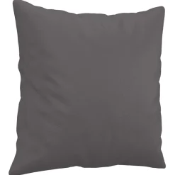 vidaXL Sofá de 2 plazas con cojines cuero sintético 120 cm Gris Best